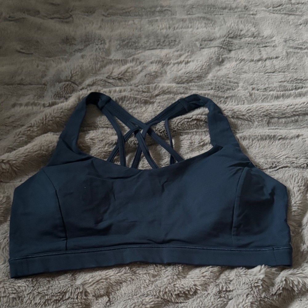 Lululemon Free to be Serene Bra - Dark Teal